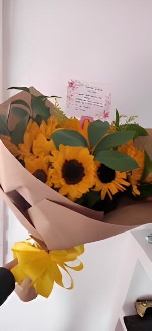 Bouquet de girasoles R26